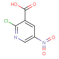 42959-38-6 2-Chloro-5-nitronicotinic acid chemical structure