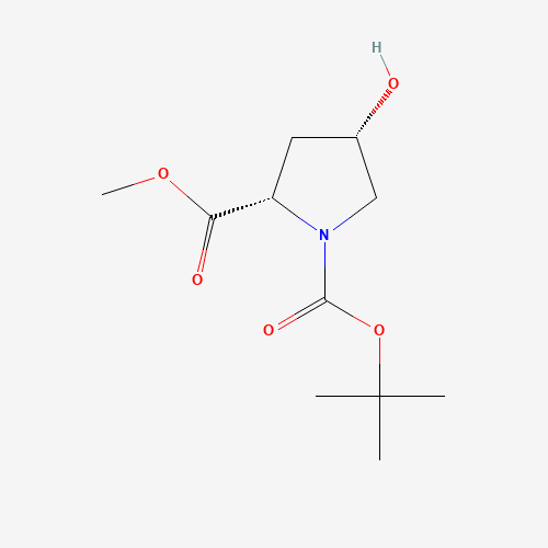 102195-79-9 N-Boc-cis-4-Hydroxy-L-proline methyl ester chemical structure