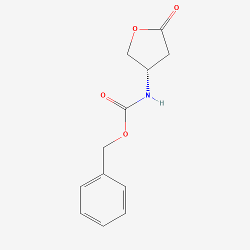 87219-29-2 Benzyl (S)-(-)-tetrahydro-5-oxo-3-furanylcarbamate chemical structure