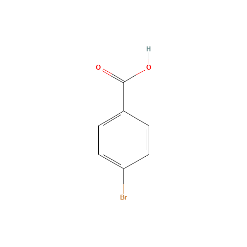 586-76-5 4-Bromobenzoic acid chemical structure