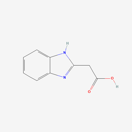 13570-08-6 (1H-BENZOIMIDAZOL-2-YL)-ACETIC ACID chemical structure