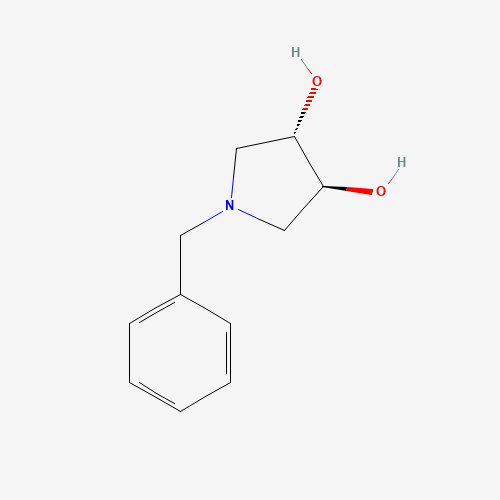 90365-74-5 (3S,4S)-1-Benzylpyrrolidine-3,4-diol chemical structure