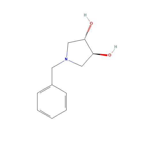 90365-74-5 (3S,4S)-1-Benzylpyrrolidine-3,4-diol chemical structure