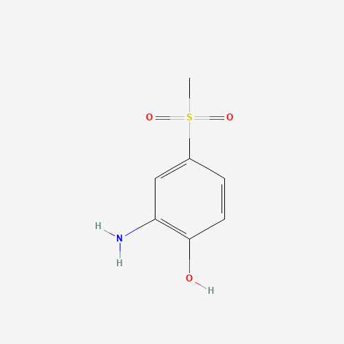 98-30-6 2-Amino-4-(methylsulfonyl)phenol chemical structure