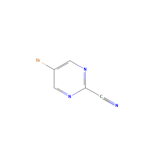 38275-57-9 5-Bromopyrimidine-2-carbonitrile chemical structure