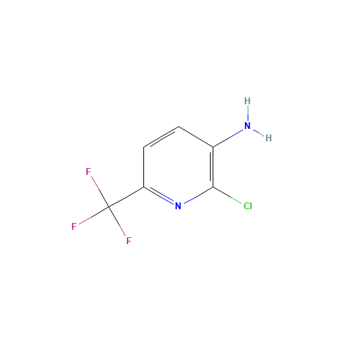 117519-09-2 3-Amino-2-chloro-6-(trifluoromethyl)pyridine chemical structure