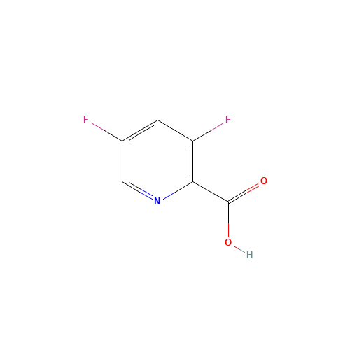 745784-04-7 3,5-Difluoropicolinic acid chemical structure
