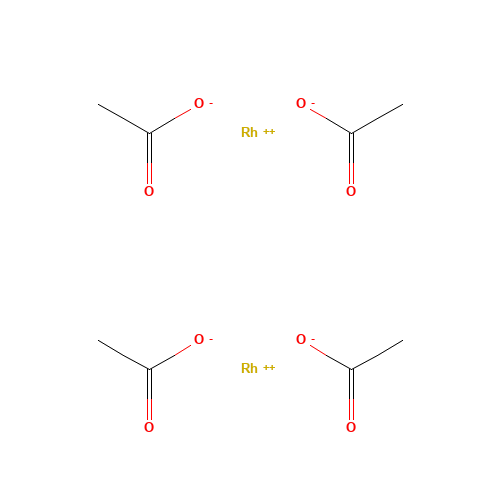 15956-28-2 Rhodium(II) acetate dimer chemical structure