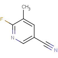 261625-67-6 5-CYANO-2-FLUORO-3-PICOLINE chemical structure