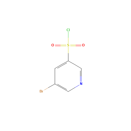65001-21-0 5-BROMOPYRIDINE-3-SULFONYL CHLORIDE chemical structure