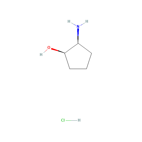 31889-37-9 CIS-2-AMINO-CYCLOPENTANOL HYDROCHLORIDE chemical structure