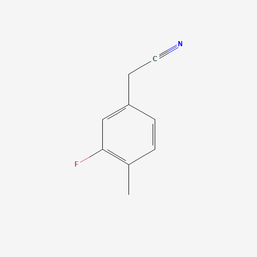 261951-73-9 3-Fluoro-4-methylphenylacetonitrile chemical structure