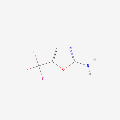 714972-00-6 2-Amino-5-(trifluoromethyl)oxazole chemical structure