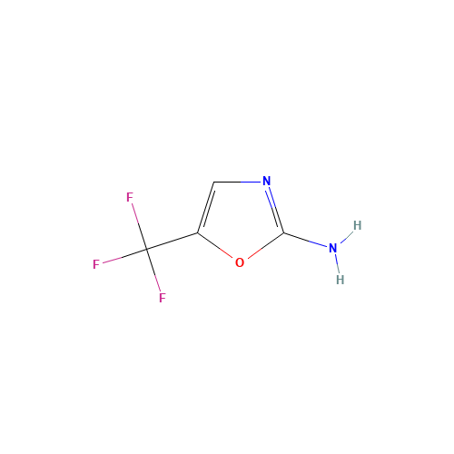 714972-00-6 2-Amino-5-(trifluoromethyl)oxazole chemical structure