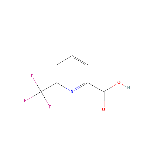 131747-42-7 2-Trifluoromethyl-6-pyridinecarboxylic acid chemical structure