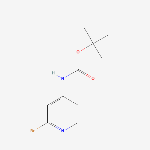 433711-95-6 (2-BROMO-PYRIDIN-4-YL)CARBAMIC ACID TERT-BUTYL ESTER chemical structure