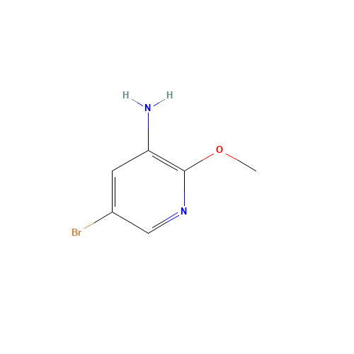 884495-39-0 5-Bromo-2-(methyloxy)-3-pyridinamine chemical structure