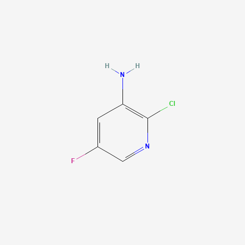 884495-37-8 3-AMINO-2-CHLORO-5-FLUOROPYRIDINE chemical structure