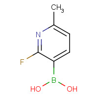 906744-85-2 2-Fluoro-6-methylpyridine-3-boronic acid chemical structure