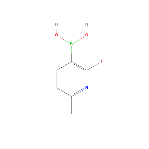 906744-85-2 2-Fluoro-6-methylpyridine-3-boronic acid chemical structure