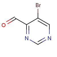 933746-26-0 5-BROMO-4-PYRIMIDINECARBOXALDEHYDE chemical structure