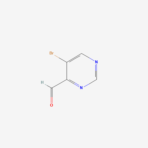 933746-26-0 5-BROMO-4-PYRIMIDINECARBOXALDEHYDE chemical structure