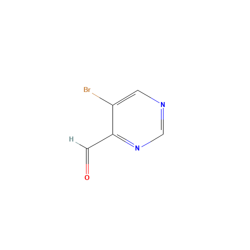 933746-26-0 5-BROMO-4-PYRIMIDINECARBOXALDEHYDE chemical structure