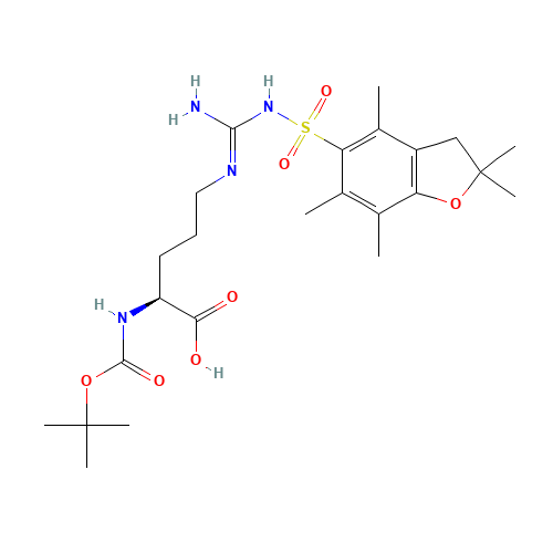 200124-22-7 BOC-ARG(PBF)-OH chemical structure