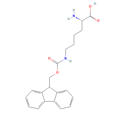 84624-28-2 N'-Fmoc-L-lysine chemical structure