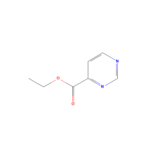 62846-82-6 Ethyl 4-pyrimidinecarboxylate chemical structure