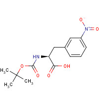 131980-29-5 BOC-L-3-NITROPHENYLALANINE chemical structure