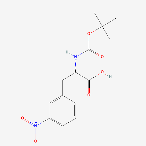 131980-29-5 BOC-L-3-NITROPHENYLALANINE chemical structure