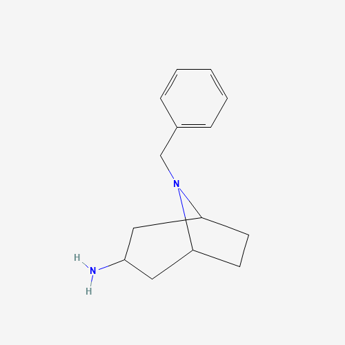 76272-36-1 3-AMINO-8-BENZYL-8-AZABICYCLO[3.2.1]OCTANE (3-EXO)- chemical structure