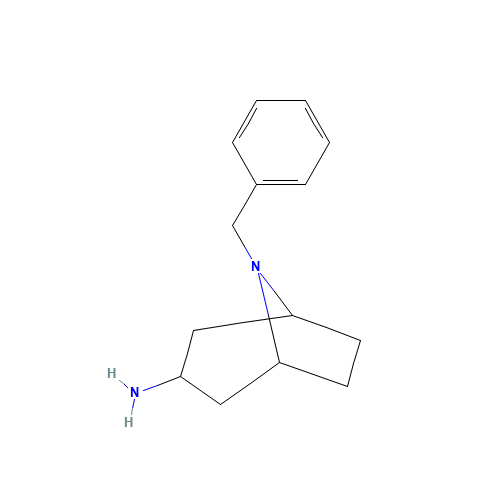 76272-36-1 3-AMINO-8-BENZYL-8-AZABICYCLO[3.2.1]OCTANE (3-EXO)- chemical structure