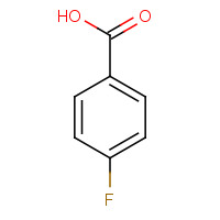 456-22-4 4-Fluorobenzoic acid chemical structure