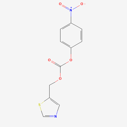 144163-97-3 ((5-Thiazolyl)methyl)-(4-nitrophenyl)carbonate chemical structure