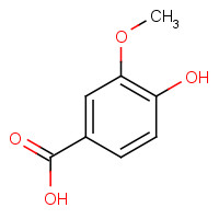 121-34-6 Vanillic acid chemical structure