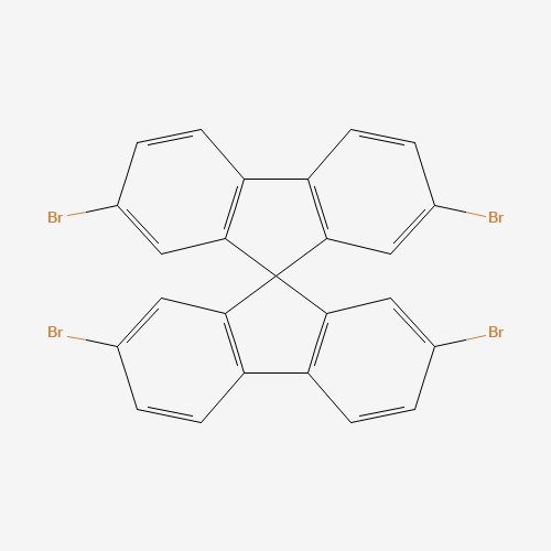128055-74-3 2,2',7,7'-Tetrabromo-9,9'-spirobifluorene chemical structure