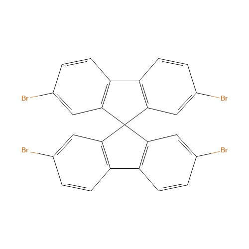 128055-74-3 2,2',7,7'-Tetrabromo-9,9'-spirobifluorene chemical structure