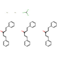 52522-40-4 Tris(dibenzylideneacetone)dipalladium-chloroform adduct chemical structure