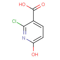 38025-90-0 2-Chloro-6-hydroxynicotinic acid chemical structure