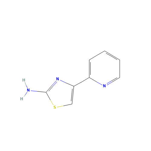 30235-26-8 4-PYRIDIN-2-YL-THIAZOL-2-YLAMINE chemical structure
