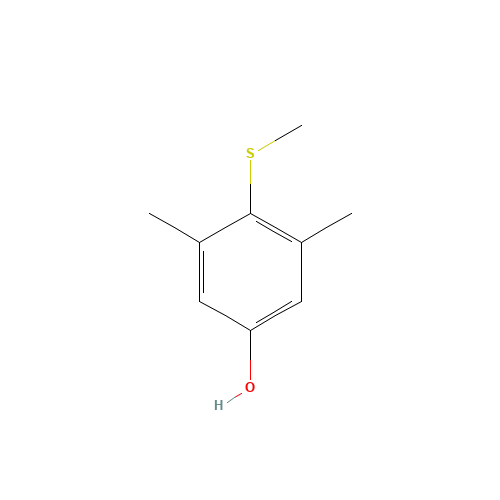 7379-51-3 4-(Methylthio)-3,5-xylenol chemical structure