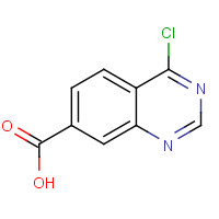 942507-89-3 4-CHLOROQUINAZOLINE-7-CARBOXYLIC ACID chemical structure