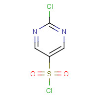 98026-88-1 2-CHLORO-PYRIMIDINE-5-SULFONYL CHLORIDE chemical structure