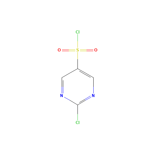 98026-88-1 2-CHLORO-PYRIMIDINE-5-SULFONYL CHLORIDE chemical structure