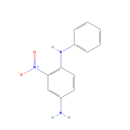 2784-89-6 2-Nitro-4-aminodiphenylamine chemical structure