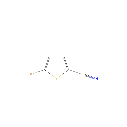 2160-62-5 5-BROMOTHIOPHENE-2-CARBONITRILE chemical structure
