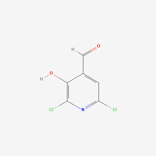 185423-26-1 2,6-DICHLORO-3-HYDROXYPYRIDINE-4-CARBOXALDEHYDE chemical structure