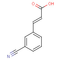 16642-93-6 3-Cyanocinnamic acid chemical structure
